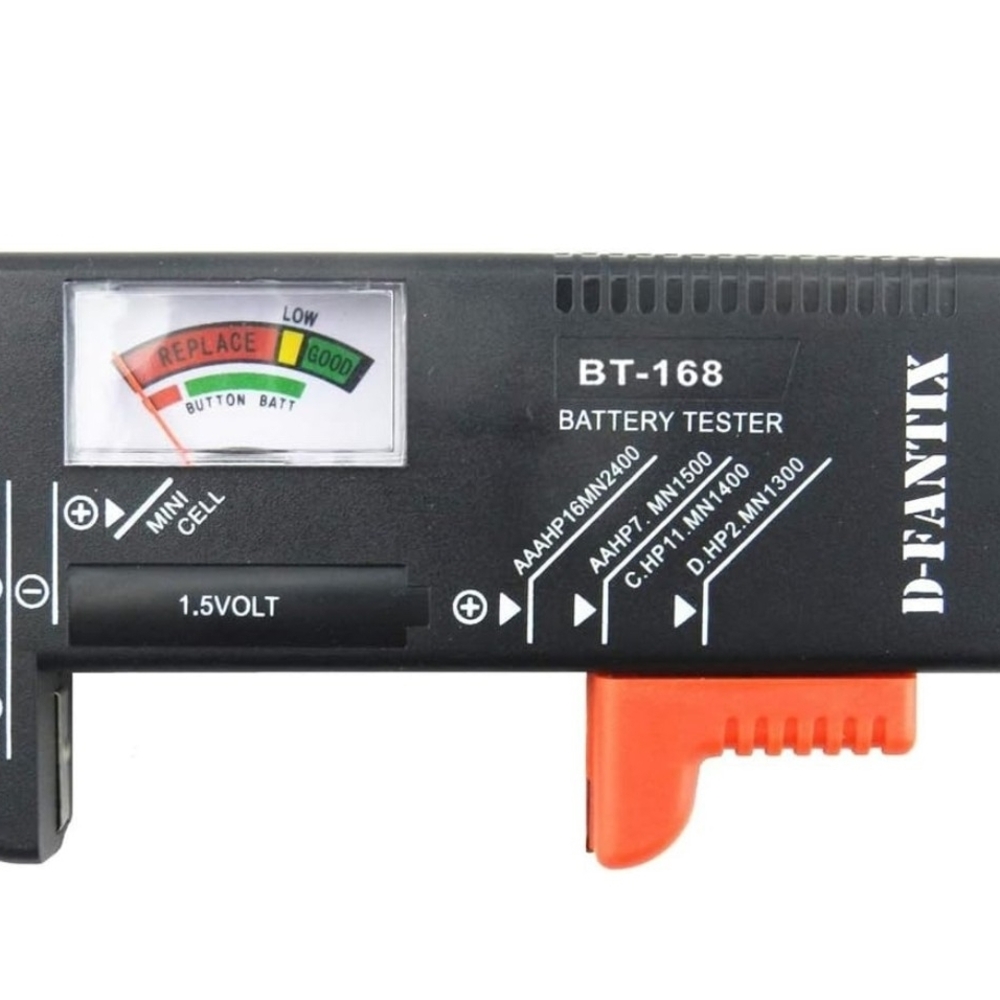 D-FantiX Battery Tester  Household Batteries Model BT-168